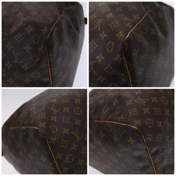 LOUIS VUITTON Monogram Keepall 60 Boston Bag M41422 LV Auth MY273 - Picture 14 of 16